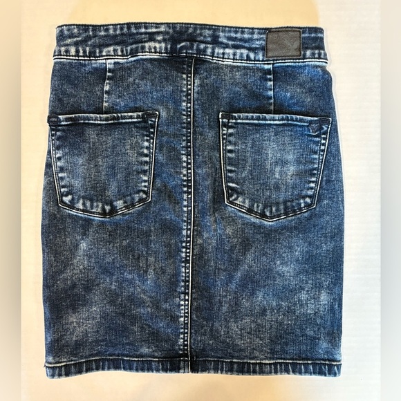 American Eagle Super Stretch denim mini jean skirt size 4 - Picture 2 of 6